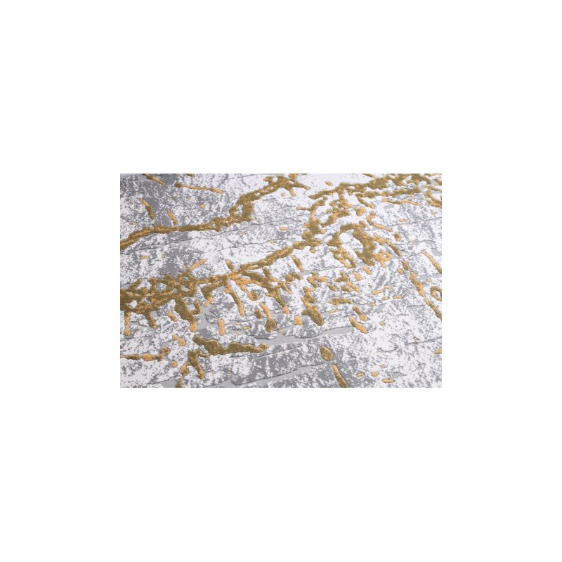 Dywan AKRYL USKUP 354/5052 kość słoniowa / zielony 80x300cm
