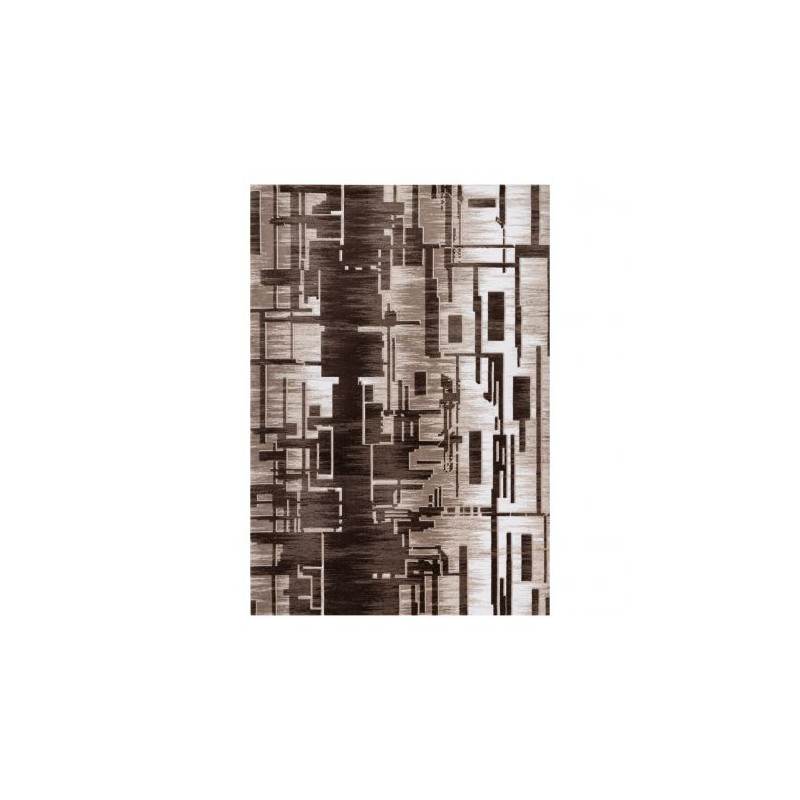 Dywan AKRYL USKUP Geometryczny 9481 beż 80x300cm