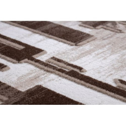 Dywan AKRYL USKUP Geometryczny 9481 beż 160x230cm