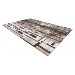 Dywan AKRYL USKUP Geometryczny 9481 beż 100x200cm
