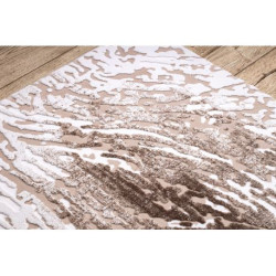 Dywan AKRYL USKUP Drewno 9482 krem / brązowy 100x300cm Dywan AKRYL USKUP Drewno 9482 krem / brązowy 100x300cm