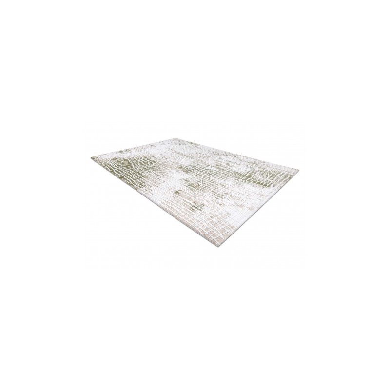 Dywan AKRYL USKUP 9483 kość słoniowa / zielony 80x300cm Dywan AKRYL USKUP 9483 kość słoniowa / zielony 80x300cm