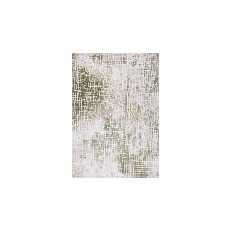 Dywan AKRYL USKUP 9483 kość słoniowa / zielony 100x200cm Dywan AKRYL USKUP 9483 kość słoniowa / zielony 100x200cm