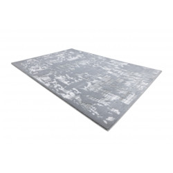 Dywan AKRYL USKUP Beton 9486 szary 80x300cm
