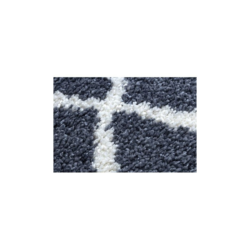 Dywan, Chodnik BERBER CROSS szary - do kuchni, przedpokoju, na korytarz 60x200cm