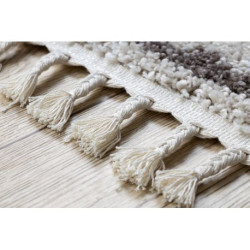 Dywan, Chodnik BERBER RABAT krem - do kuchni, przedpokoju, na korytarz 80x200cm