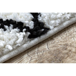 Dywan, Chodnik BERBER SAFI biały - do kuchni, przedpokoju, na korytarz 80x200cm