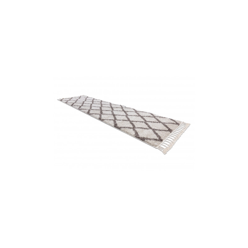 Dywan, Chodnik BERBER TROIK krem - do kuchni, przedpokoju, na korytarz 60x300cm
