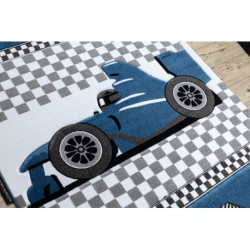 Dywan PETIT RACE WYŚCIGÓWKA FORMUŁA 1 AUTO niebieski 200x290cm Dywan PETIT RACE WYŚCIGÓWKA FORMUŁA 1 AUTO niebieski 200x290cm