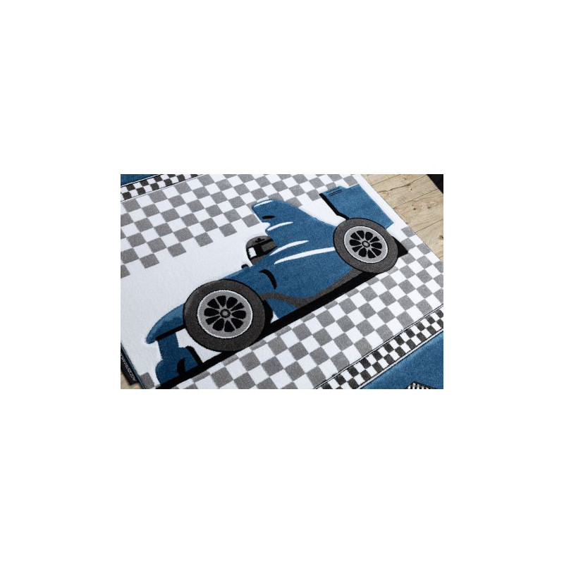 Dywan PETIT RACE WYŚCIGÓWKA FORMUŁA 1 AUTO niebieski 200x290cm Dywan PETIT RACE WYŚCIGÓWKA FORMUŁA 1 AUTO niebieski 200x290cm