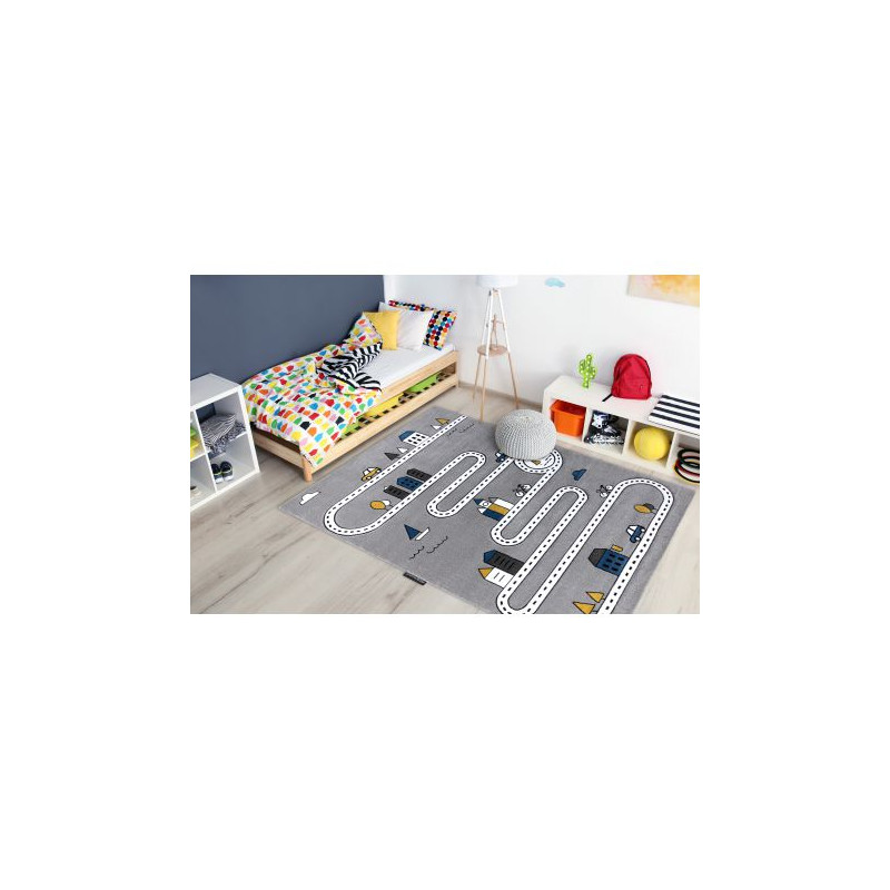 Dywan PETIT STREET ULICE szary 120x170cm Dywan PETIT STREET ULICE szary 120x170cm