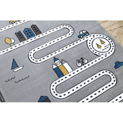 Dywan PETIT STREET ULICE szary 120x170cm Dywan PETIT STREET ULICE szary 120x170cm