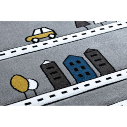Dywan PETIT STREET ULICE szary 160x220cm