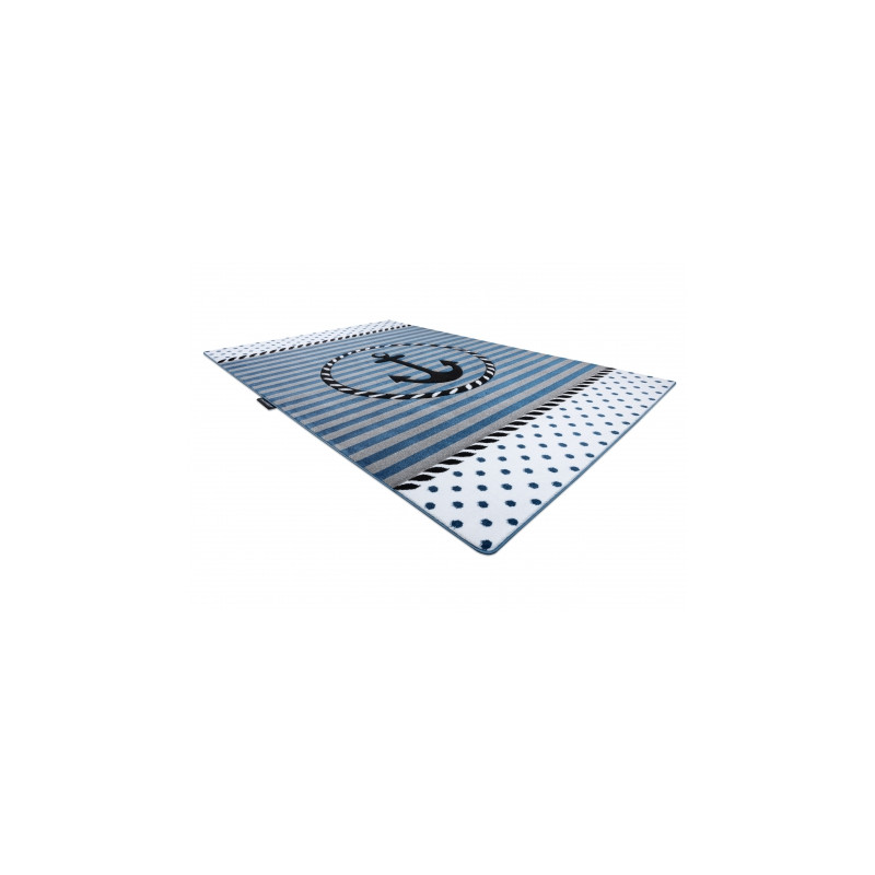 Dywan PETIT MARINE KOTWICA MORZE niebieski 180x270cm Dywan PETIT MARINE KOTWICA MORZE niebieski 180x270cm