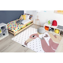 Dywan PETIT FLAMINGOS FLAMINGI SERDUSZKA krem 140x190cm Dywan PETIT FLAMINGOS FLAMINGI SERDUSZKA krem 140x190cm