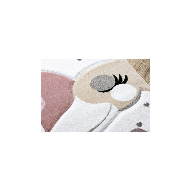 Dywan PETIT FLAMINGOS FLAMINGI SERDUSZKA krem 140x190cm Dywan PETIT FLAMINGOS FLAMINGI SERDUSZKA krem 140x190cm