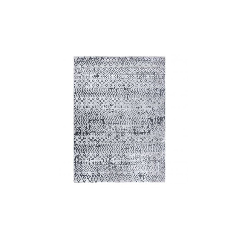 Dywan Strukturalny SIERRA G6042 Płasko tkany, dwa poziomy runa szary - geometryczny, etniczny 120x170cm Dywan Strukturalny SIERRA G6042 Płasko tkany, dwa poziomy runa szary - geometryczny, etniczny 120x170cm