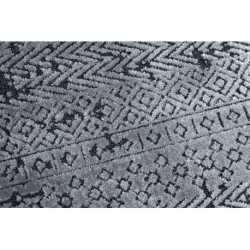 Dywan Strukturalny SIERRA G6042 Płasko tkany, dwa poziomy runa szary - geometryczny, etniczny 120x170cm Dywan Strukturalny SIERRA G6042 Płasko tkany, dwa poziomy runa szary - geometryczny, etniczny 120x170cm