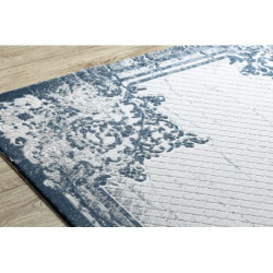 Dywan AKRYL VALS 0A039A C53 47 Popękany kwiaty kość słoniowa / szary 80x100cm Dywan AKRYL VALS 0A039A C53 47 Popękany kwiaty kość słoniowa / szary 80x100cm
