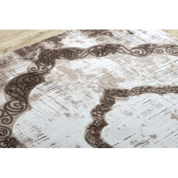 Dywan AKRYL VALS 0A040A C56 54 Przecierany ornament beż / kość słoniowa  160x230cm