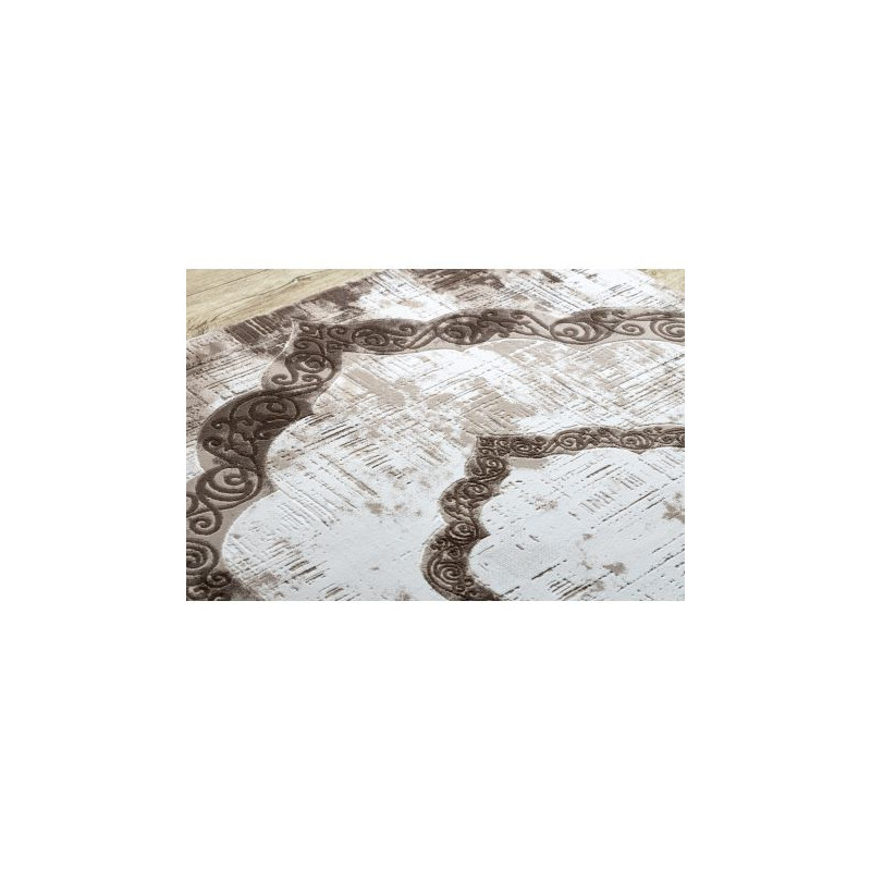 Dywan AKRYL VALS 0A040A C56 54 Przecierany ornament beż / kość słoniowa  160x230cm
