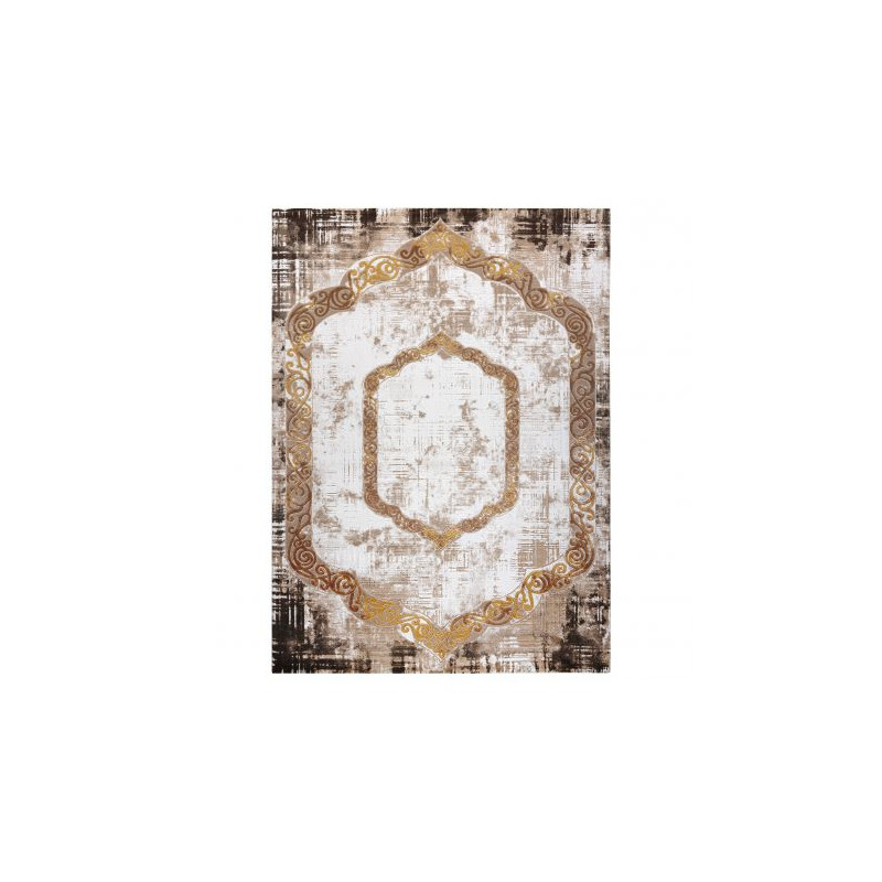 Dywan AKRYL VALS 0A040A H02 53 Przecierany ornament beż / miedziany 160x230cm Dywan AKRYL VALS 0A040A H02 53 Przecierany ornament beż / miedziany 160x230cm