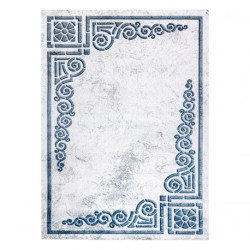 Dywan AKRYL VALS 0A104A C53 47 Grecki ornament kość słoniowa / szary 160x230cm