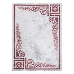 Dywan AKRYL VALS 0A104A H03 47 Grecki ornament kość słoniowa / szary 160x230cm