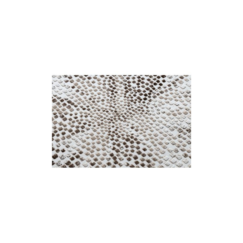 Dywan AKRYL VALS 0W0075 C56 67 Abstrakcja przestrzenny 3D beż / brązowy  160x230cm