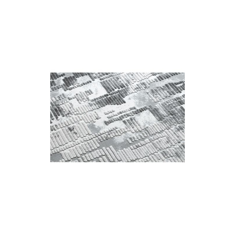 Dywan AKRYL VALS 0W0076 C53 78 Przecierany paski jasny szary / ciemny szary 160x230cm