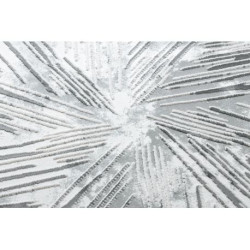 Dywan AKRYL VALS 0W1733 C53 47 Abstrakcja przestrzenny 3D gwiazda kość słoniowa / szary 160x230cm Dywan AKRYL VALS 0W1733 C53 47 Abstrakcja przestrzenny 3D gwiazda kość słoniowa / szary 160x230cm