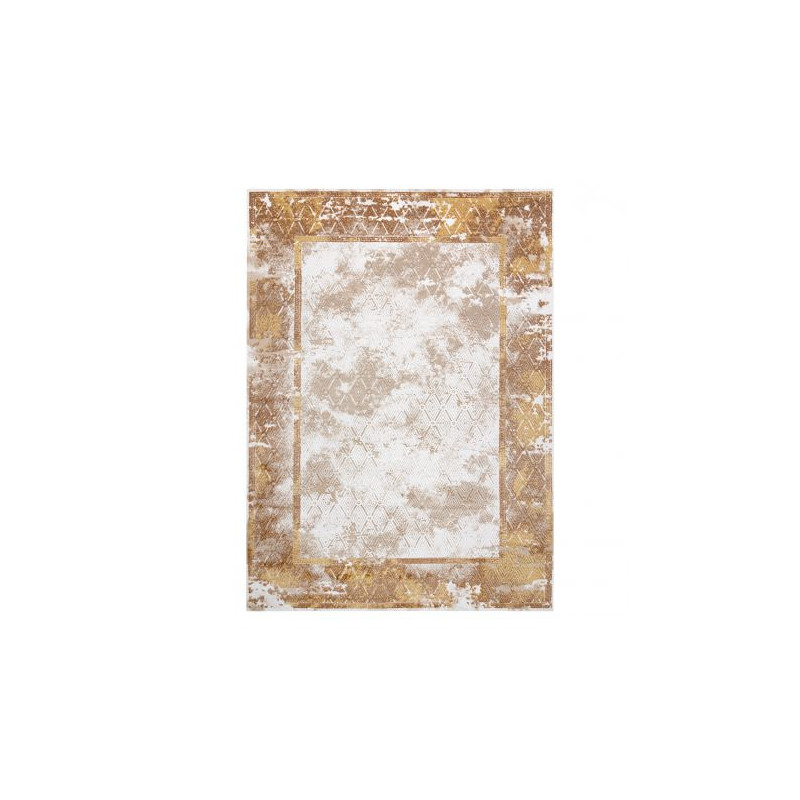 Dywan AKRYL VALS 0W1738 H02 58 Ramka marmur przecierany beż / miedziany 80x100cm Dywan AKRYL VALS 0W1738 H02 58 Ramka marmur przecierany beż / miedziany 80x100cm