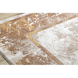 Dywan AKRYL VALS 0W1738 H02 58 Ramka marmur przecierany beż / miedziany 80x100cm Dywan AKRYL VALS 0W1738 H02 58 Ramka marmur przecierany beż / miedziany 80x100cm
