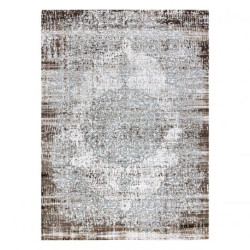 Dywan AKRYL VALS 0W9990 C69 41 Abstrakcja ornament kość słoniowa / brązowy  160x230cm