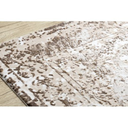 Dywan AKRYL VALS 0W9992 H02 43 Ramka przecierany kość słoniowa / żółty 160x230cm