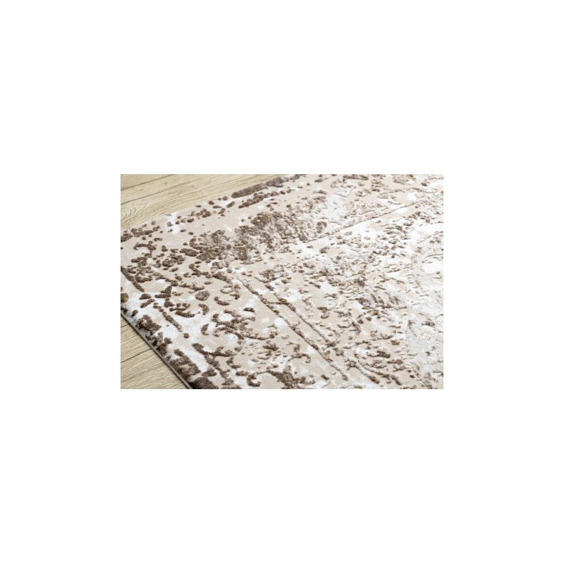 Dywan AKRYL VALS 0W9992 H02 43 Ramka przecierany kość słoniowa / żółty 160x230cm