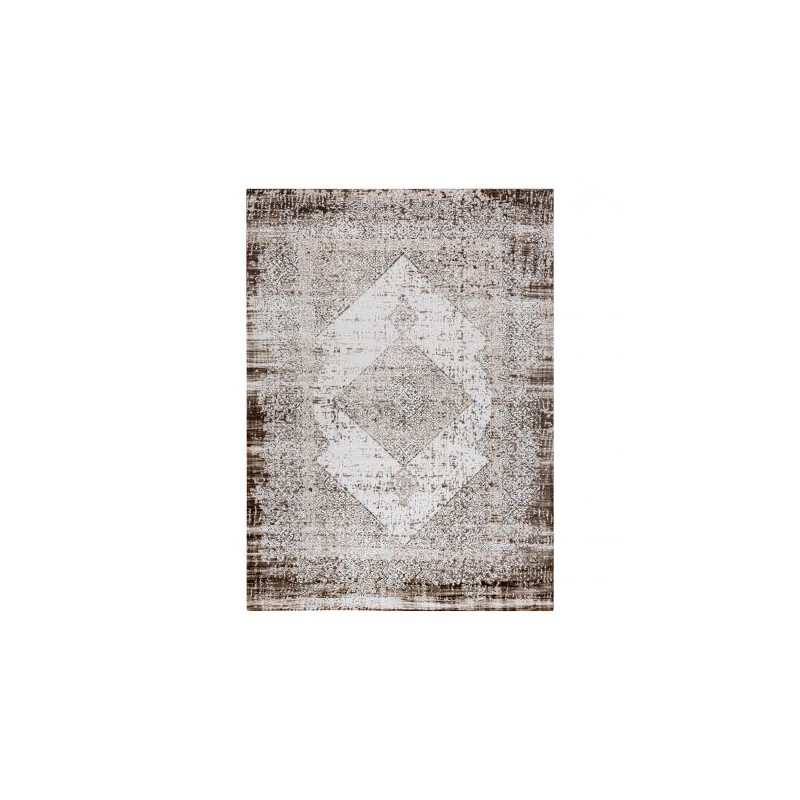 Dywan AKRYL VALS 0W9998 C56 45 Romby przecierany kość słoniowa / beż  160x230cm