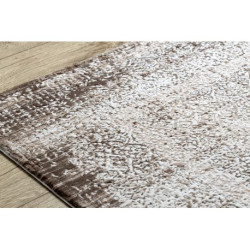 Dywan AKRYL VALS 0W9998 C56 45 Romby przecierany kość słoniowa / beż  160x230cm
