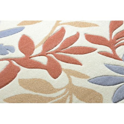 Dywan FEEL 1595/17933 LIŚCIE beż/terakota/fiolet 200x290cm Dywan FEEL 1595/17933 LIŚCIE beż/terakota/fiolet 200x290cm