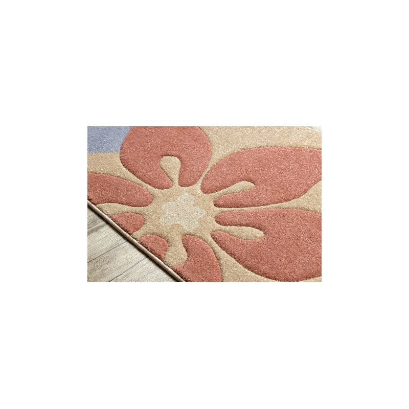 Dywan FEEL 1602/17911 KWIATKI beż/terakota/fiolet 160x220cm Dywan FEEL 1602/17911 KWIATKI beż/terakota/fiolet 160x220cm