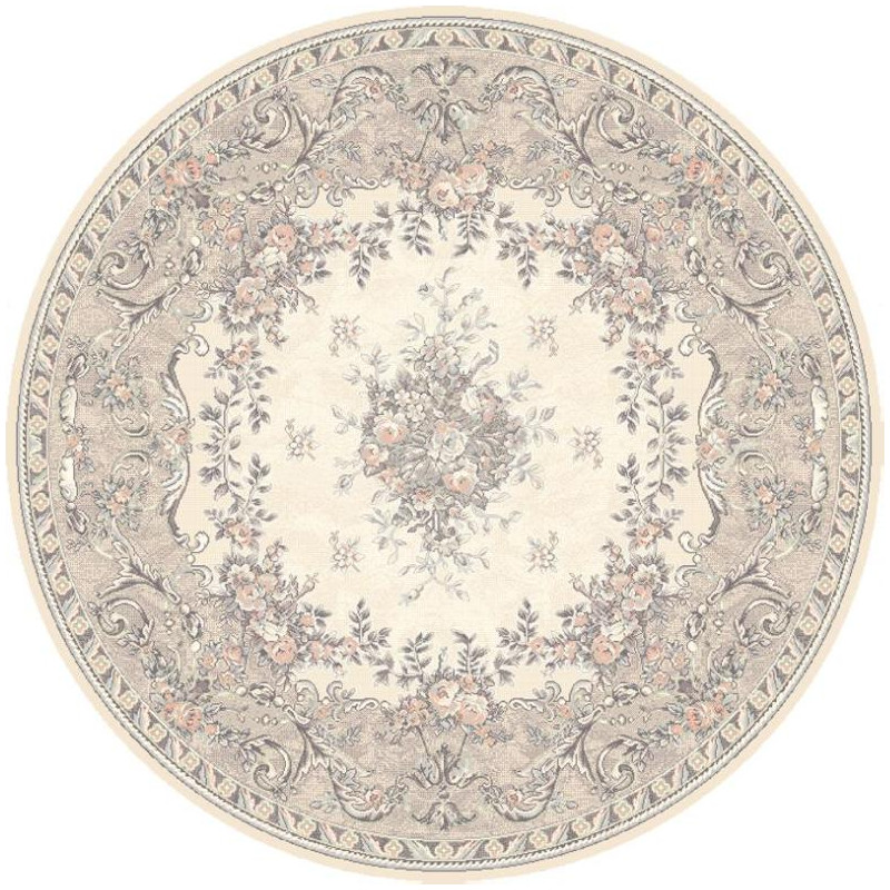 Dywan Agnella Isfahan Dafne Alabastrowy Koło Dywan Agnella Isfahan Dafne Alabastrowy Koło