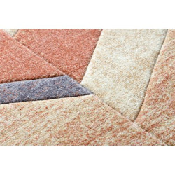 Dywan FEEL 5673/17931 JODEŁKA beż/terakota/fiolet 140x190cm