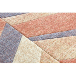 Dywan FEEL 5673/17931 JODEŁKA beż/terakota/fiolet 80x150cm Dywan FEEL 5673/17931 JODEŁKA beż/terakota/fiolet 80x150cm