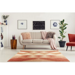 Dywan FEEL 5674/17911 ROMBY beż/terakota 120x170cm Dywan FEEL 5674/17911 ROMBY beż/terakota 120x170cm