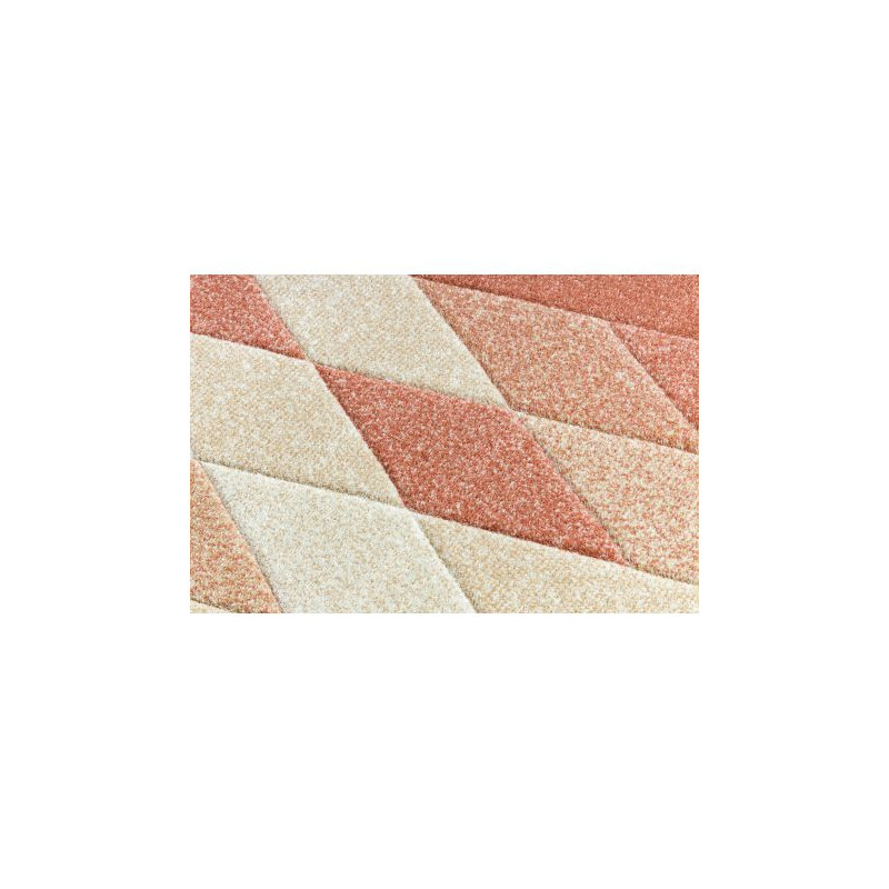 Dywan FEEL 5674/17911 ROMBY beż/terakota 80x150cm Dywan FEEL 5674/17911 ROMBY beż/terakota 80x150cm