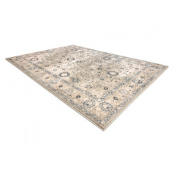 Dywan NAIN Ramka ornament vintage 7586/50935 beż / granat 80x150cm