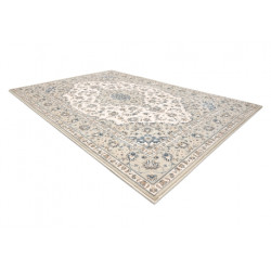 Dywan NAIN Ornament vintage 7335/50935 beż / niebieski 80x150cm