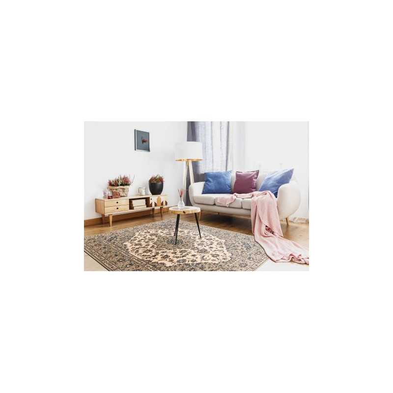 Dywan NAIN Ornament vintage 7335/50935 beż / niebieski 120x170cm
