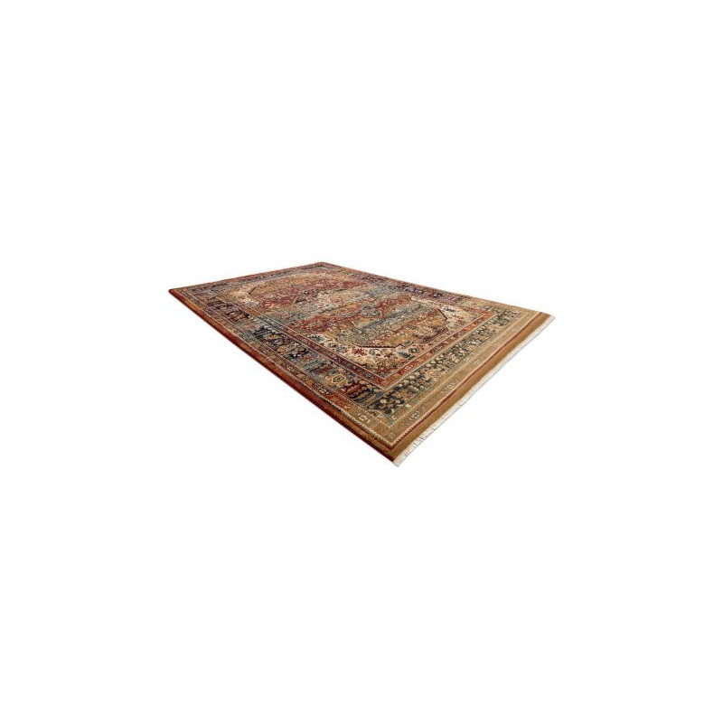 Dywan KESHAN Frędzle, Ornament orientalny 7518/53528 beż / granat 300x380cm Dywan KESHAN Frędzle, Ornament orientalny 7518/53528 beż / granat 300x380cm