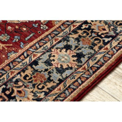 Dywan KESHAN Frędzle, orientalny klasyczny 7522/53588 beż / bordo / granat 160x230cm